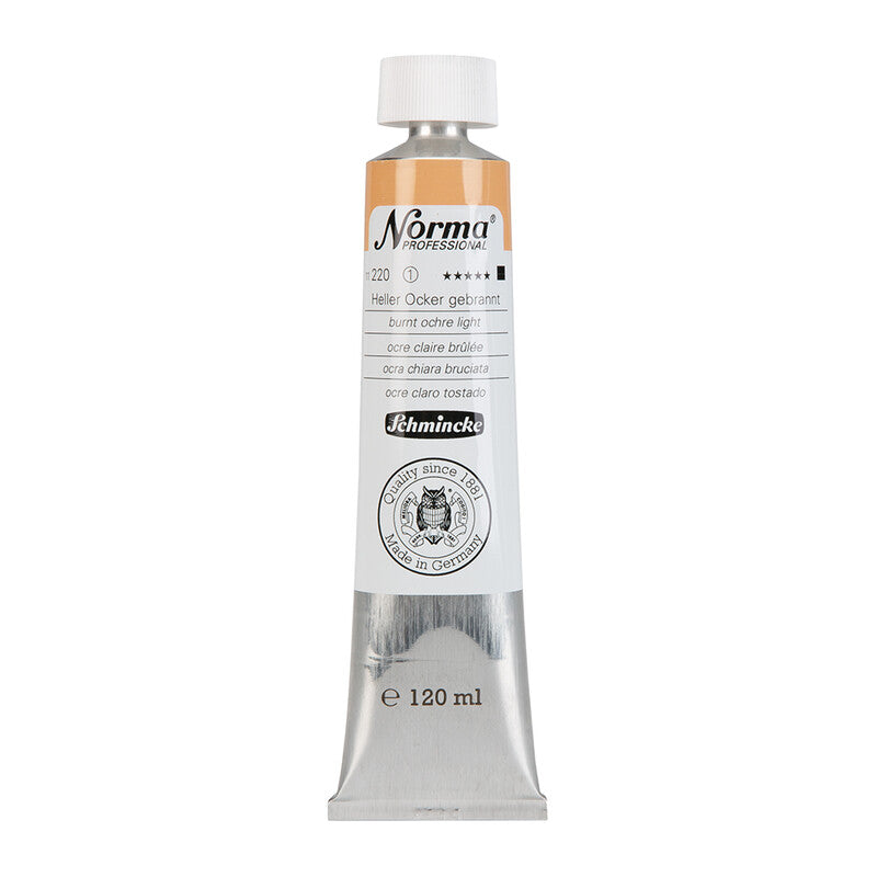 Olejové farby Schmincke Norma Professional 120 ml – 220 Pálená okra svetlá