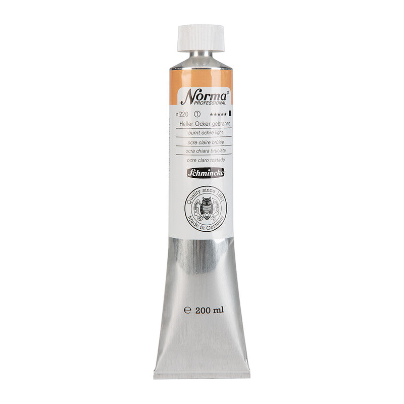 Olejová farba Schmincke Norma Professional 200 ml – 220 Pálená okrová svetlá