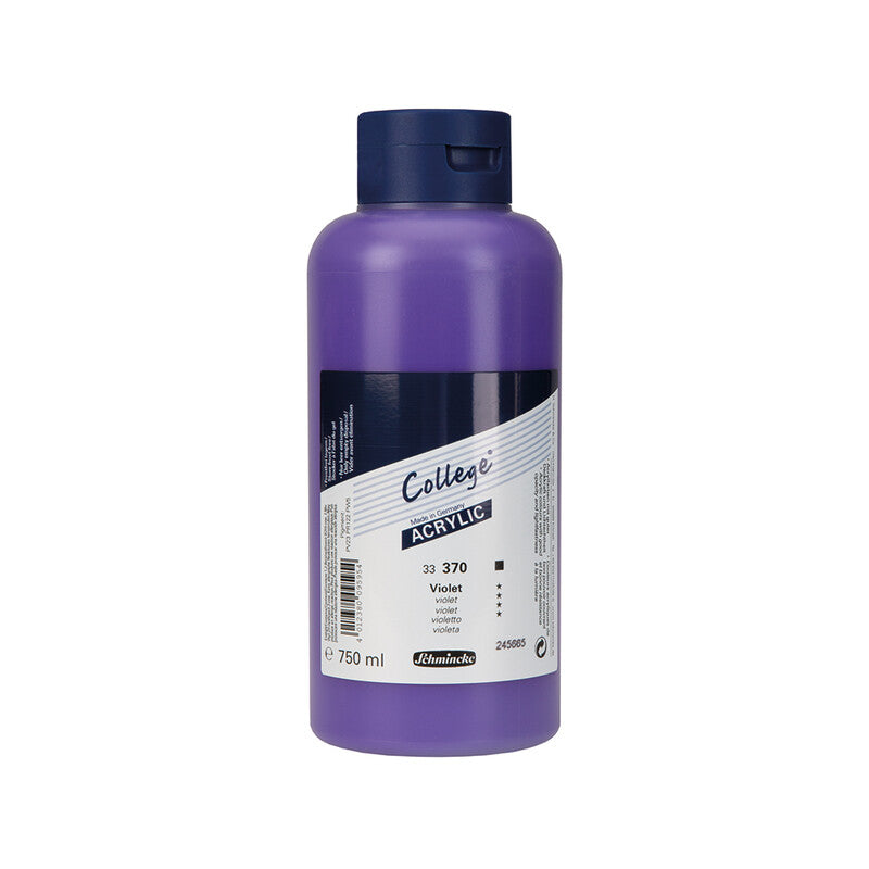 Akrylové farby Schmincke College Acrylic 750 ml – 370 Fialová