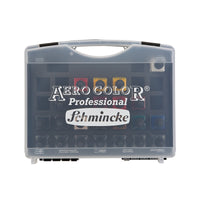 Plastový set Schmincke AERO COLOR, 16 x 28 ml + 7 prázdnych fľaštičiek
