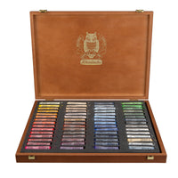 Schmincke drevený box s pastelmi TOP 60