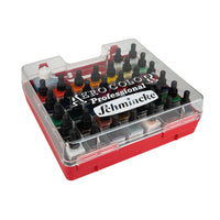 Schmincke AERO COLOR plastový set, 37 x 28 ml + AERO CLEAN RAPID