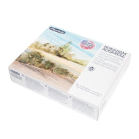 Drevený set akvarelových farieb Schmincke HORADAM Super Granulation – 50 x 1/2 panvička