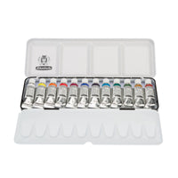 Kvašové farby Schmincke HORADAM v kovovom sete, 12 x 5 ml