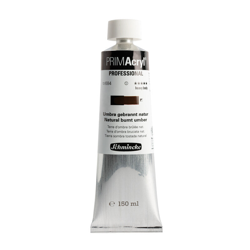 Akrylová farba Schmincke PRIMAcryl Professional 150 ml – 684 Prírodná pálená umbra