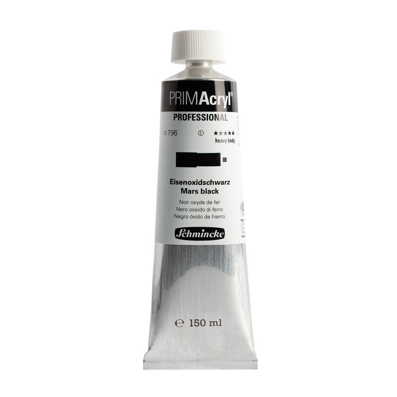 Akrylová farba Schmincke PRIMAcryl Professional 150 ml – 796 Marsova čierna