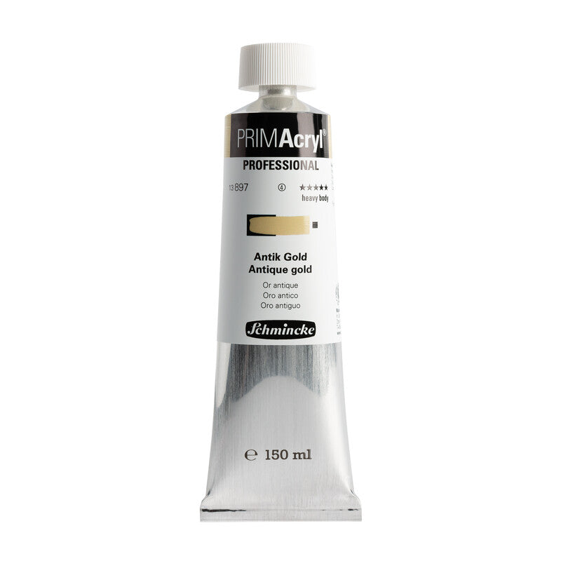 Akrylová farba Schmincke PRIMAcryl Professional 150 ml – 897 Antická zlatá