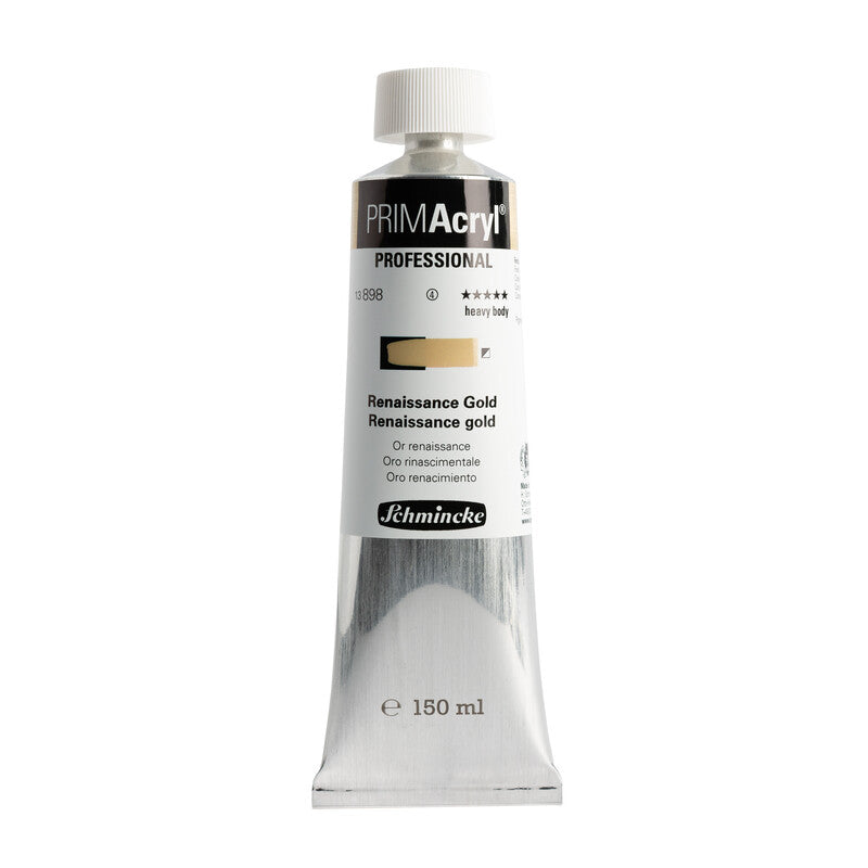 Akrylová farba Schmincke PRIMAcryl Professional 150 ml – 898 Renesančná zlatá