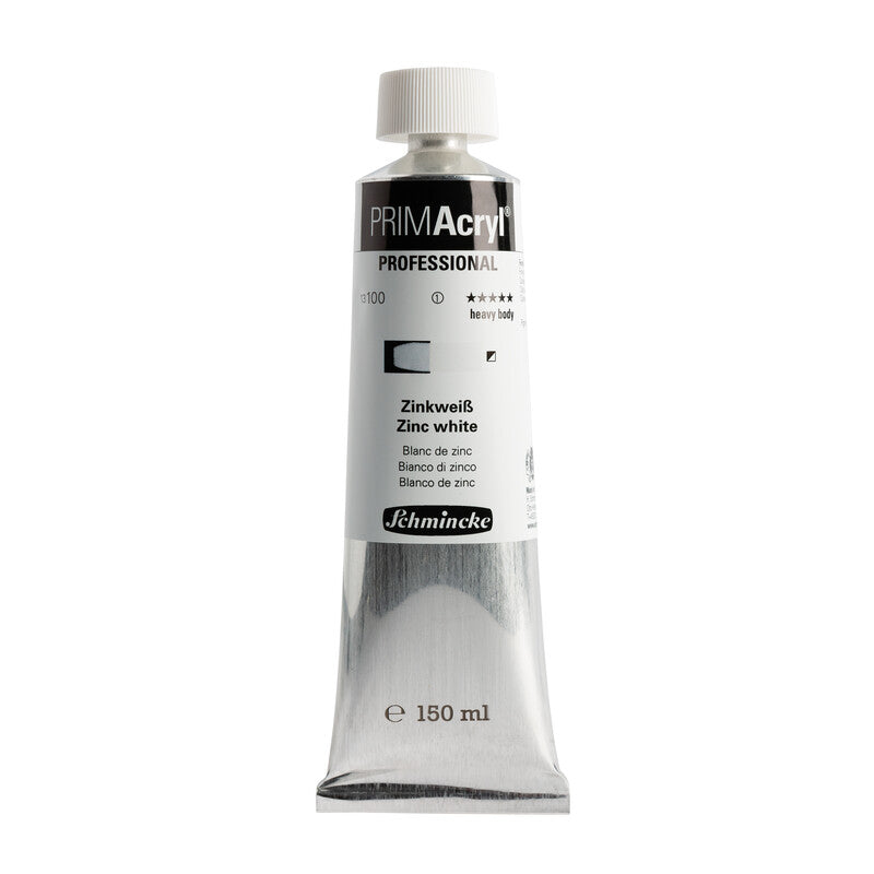 Akrylová farba Schmincke PRIMAcryl Professional 150 ml – 100 Zinková biela