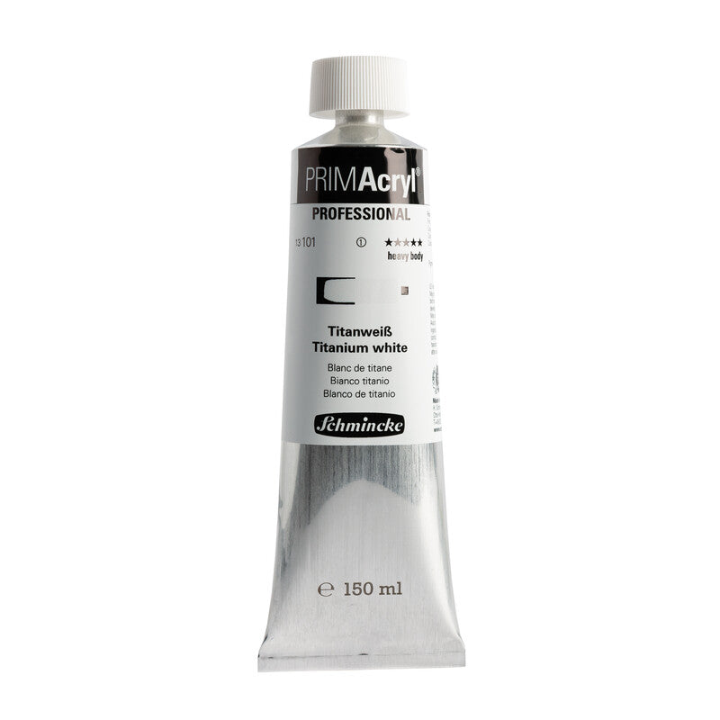 Akrylová farba Schmincke PRIMAcryl Professional 150 ml – 101 Titánová biela