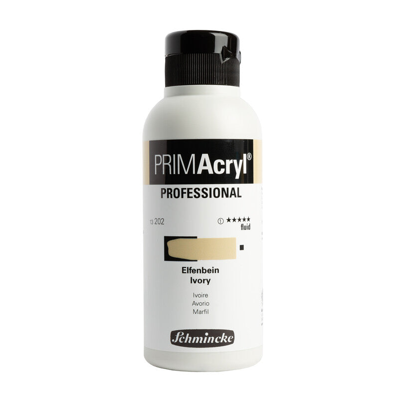 Akrylové farby Schmincke PRIMAcryl Professional 250 ml – 202 Slonovinová tekutá