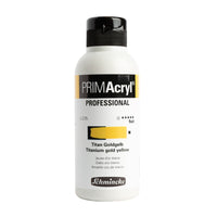 Akrylové farby Schmincke PRIMAcryl Professional 250 ml – 235 Titánová zlatožltá tekutá