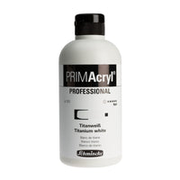Akrylová farba Schmincke PRIMAcryl Professional Fluid 500 ml – Titanium white
