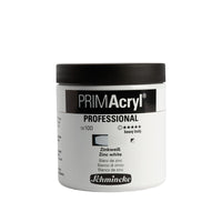 Akrylové farby Schmincke PRIMAcryl Professional 237 ml – 100 Zinková biela