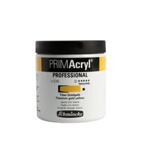 Akrylové farby Schmincke PRIMAcryl Professional 237 ml – 235 Titánová zlatá žltá