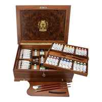 Drevený box Schmincke MUSSINI, 37 x 35 ml + príslušenstvo