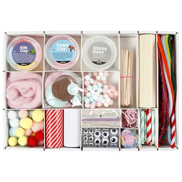 Kreatívna sada Candy - mix materiálov