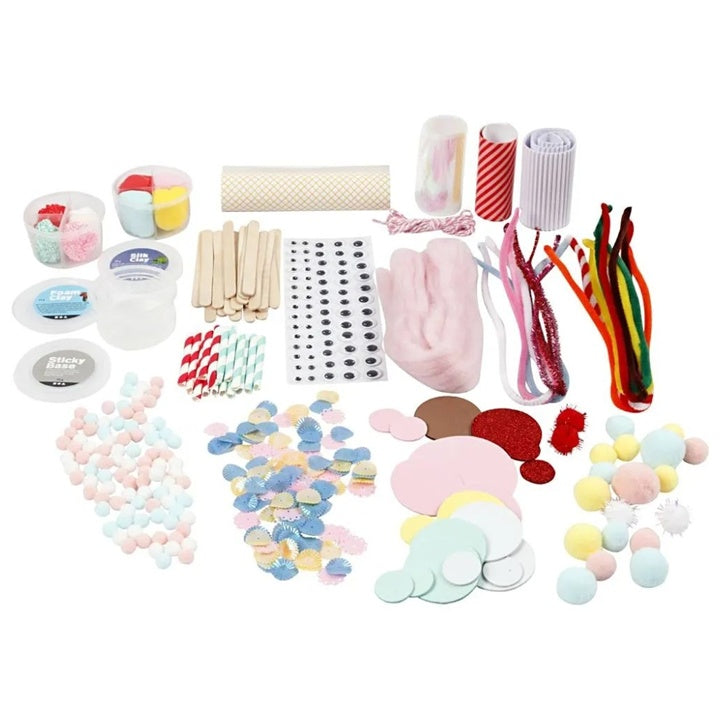 Kreatívna sada Candy - mix materiálov