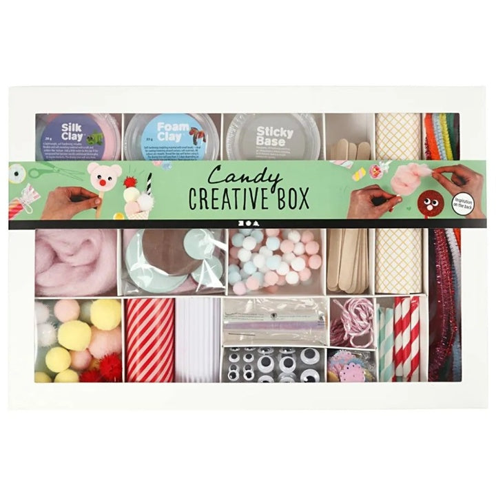 Kreatívna sada Candy - mix materiálov