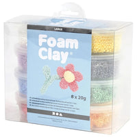 Foam Clay modelovacia hmota s veľkými guľôčkami – 8x20 g