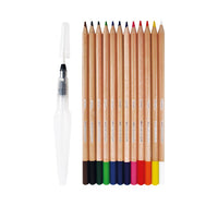 Akvarelové farbičky Daler Rowney 12 ks a štetec na vodu