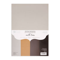 Farebné papiere DP Craft - sada 20 ks – earth tones