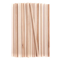 Kreatívne okrúhle paličky Natural 50 ks