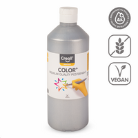 Temperová farba Creall CREALLCOLOR 500 ml - strieborná