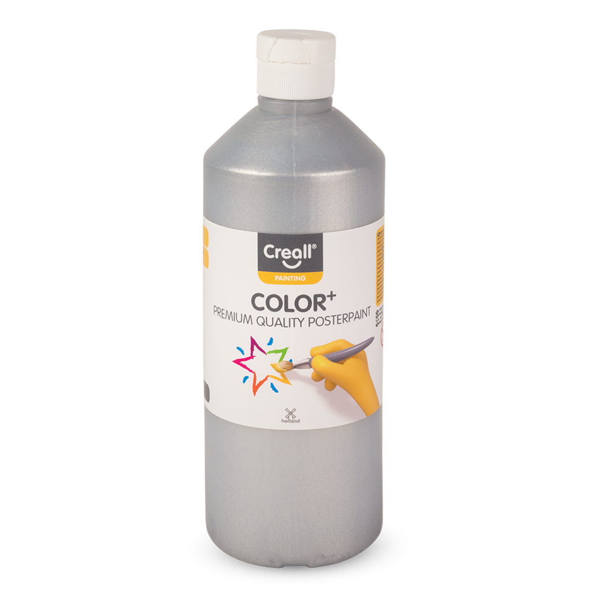 Temperová farba Creall CREALLCOLOR 500 ml - strieborná