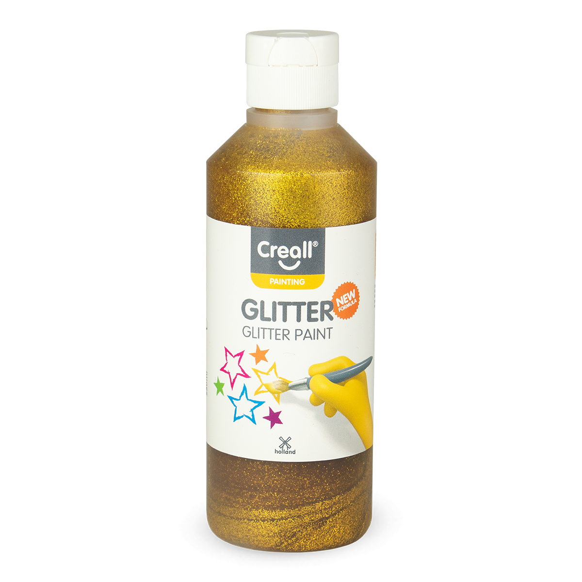 Trblietavá farba Creall Glitter 250 ml - zlatá