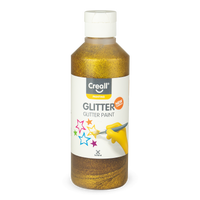 Trblietavá farba Creall Glitter 250 ml - zlatá