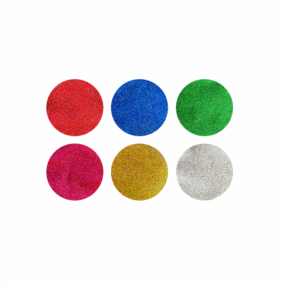 Creall súprava farieb Glitter – 6 × 250 ml, mix farieb