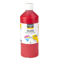 Lesklá polyvinylová farba Creall Gloss 500 ml – tmavočervená