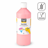 Lesklá polyvinylová farba Creall Gloss 500 ml – ružová