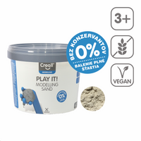 Modelovací piesok Creall Play it! 750 g v tégliku – prírodný