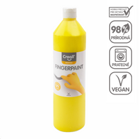 Prstová farba Creall - 750 ml – žltá