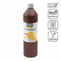 Prstová farba Creall - 750 ml – hnedá
