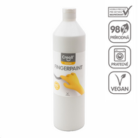 Prstová farba Creall - 750 ml – biela