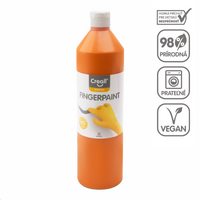 Prstová farba Creall - 750 ml – oranžová
