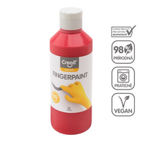 Prstová farba Creall 250 ml – červená