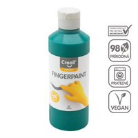 Prstová farba Creall 250 ml – zelená
