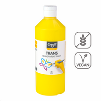 Transparentná farba Creall 500 ml – žltá