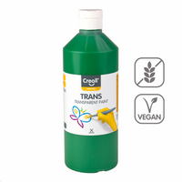Transparentná farba Creall 500 ml – zelená