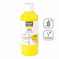 Farba na textil Creall Tex 250 ml – žltá