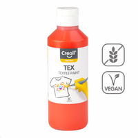 Farba na textil Creall Tex 250 ml – oranžová