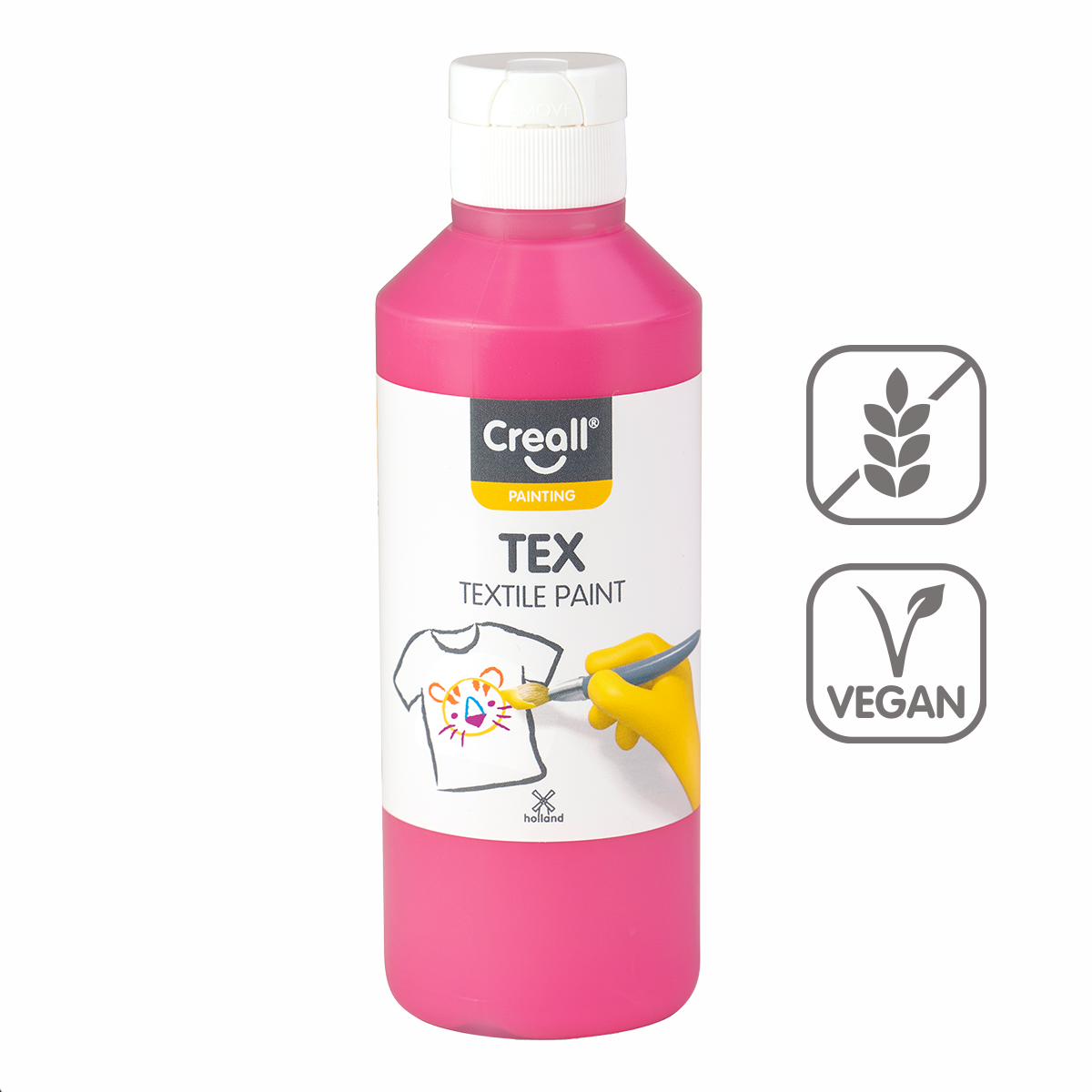 Farba na textil Creall Tex 250 ml – purpurová