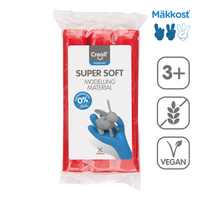 Modelovacia hmota Creall Super Soft 500 g – červená