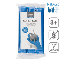 Modelovacia hmota Creall Super Soft 500 g – modrá
