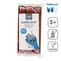 Modelovacia hmota Creall Super Soft 500 g – hnedá