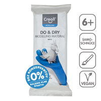 Samotvrdnúca modelovacia hmota Creall Do&Dry hypoalergénna 500 g – biela